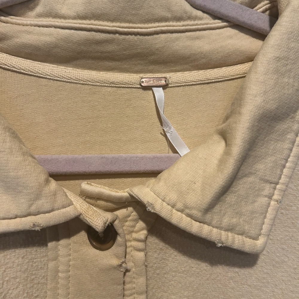 Free People Oversized Shacket NWOT - Picture 8 of 12